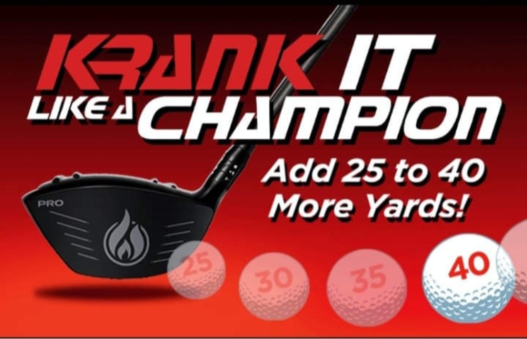 KRANK Driver records 68 Kona Golf Sales Golf Clubs and Components